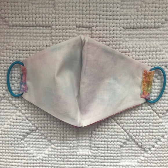 Tie Dye 2 Layer Cotton Face Mask - Picture 3 of 5